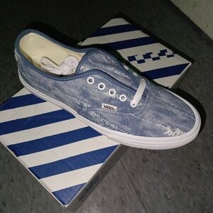 Vans Blue Denim Sneakers